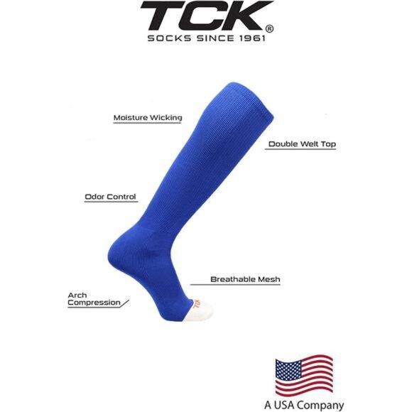 TCK Prosport Tube Socks Baseball Socks Softball Football - Picture 4 of 8